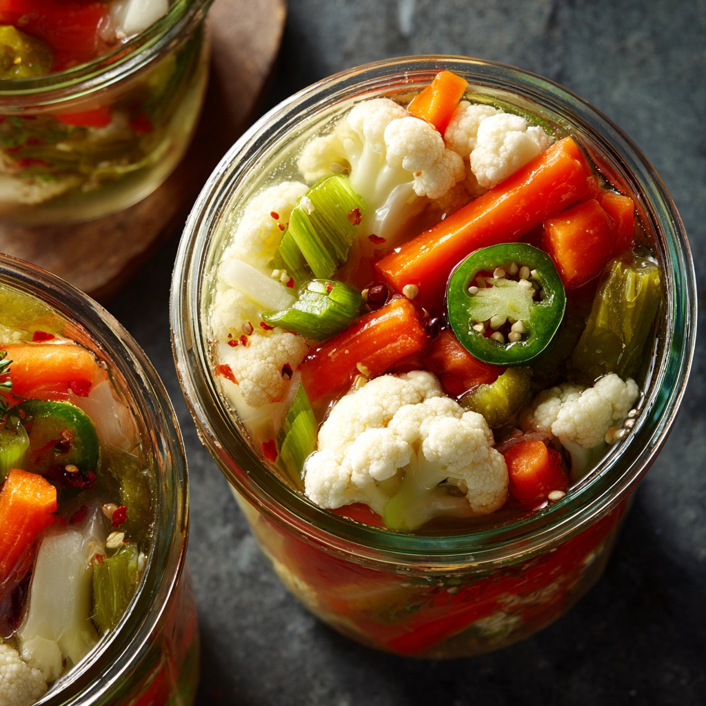 fermented giardiniera recipe​