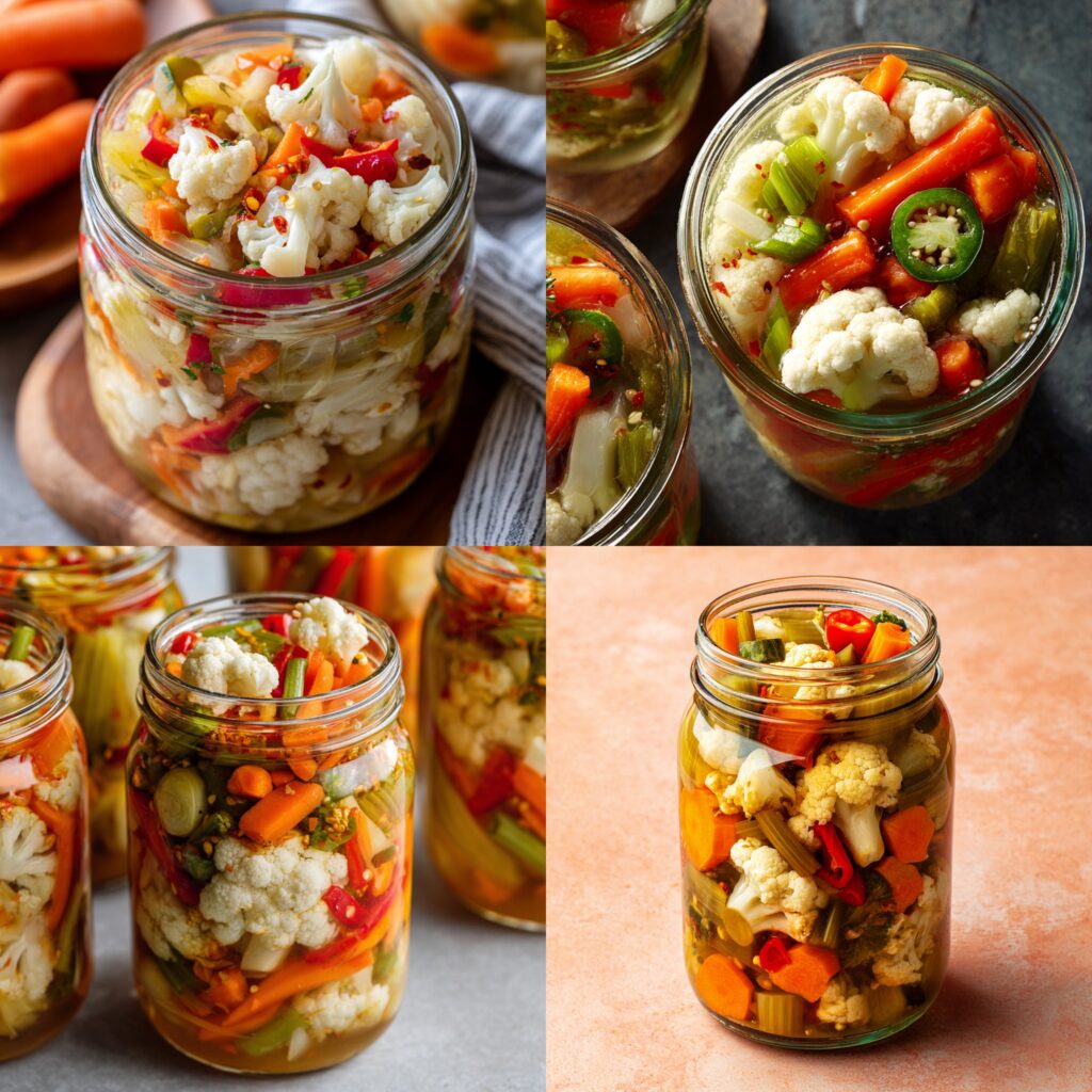 fermented giardiniera recipe​