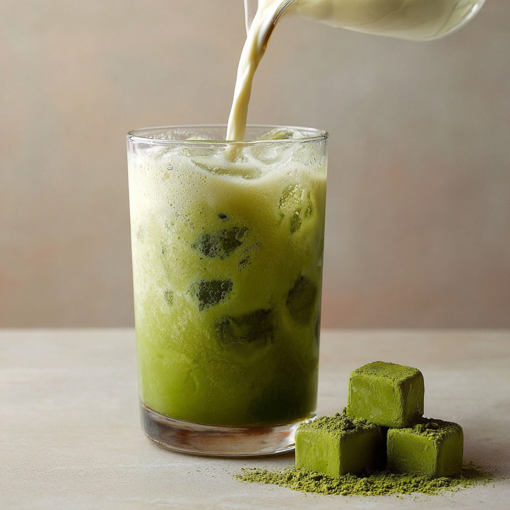 Iced Matcha Latte Recipe