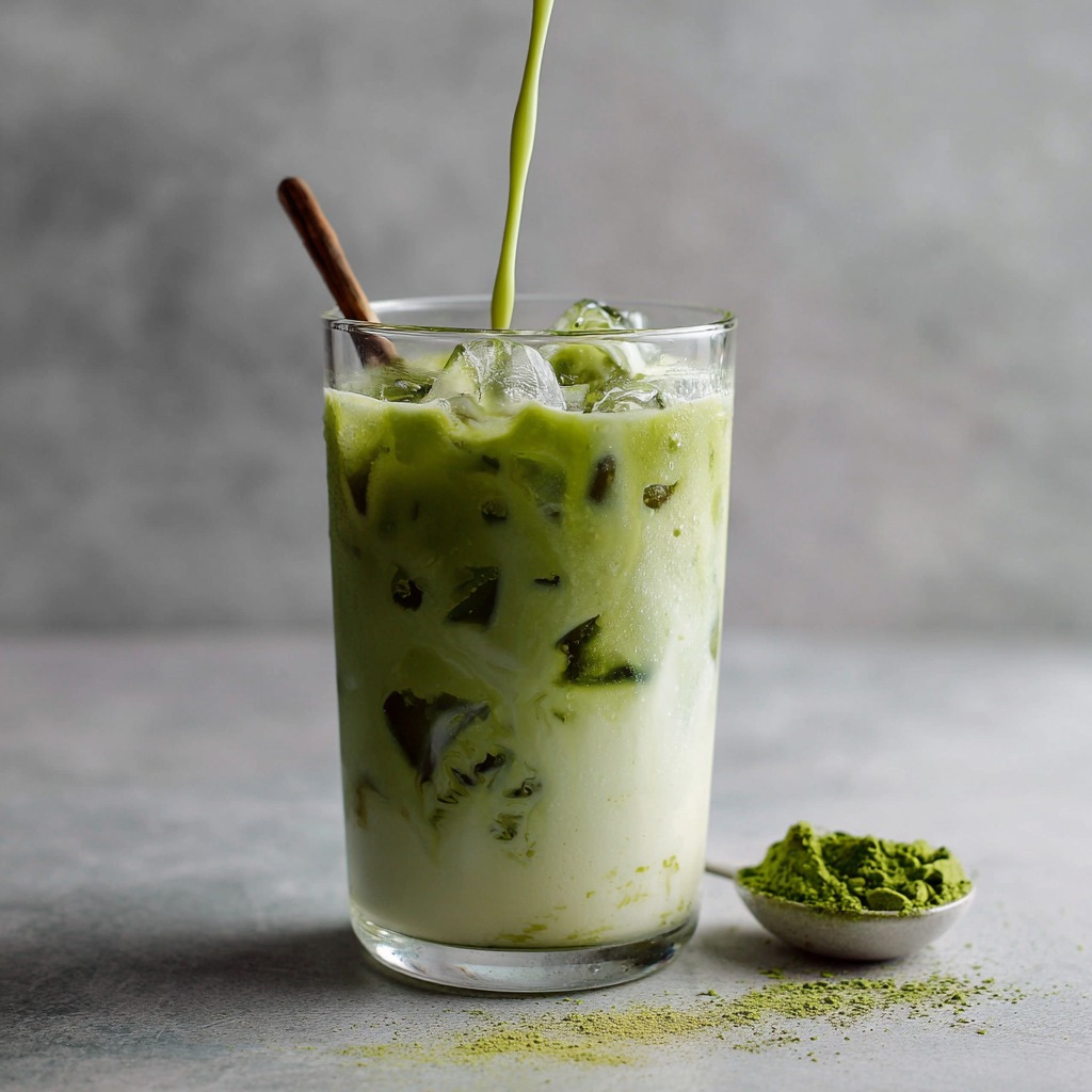 Iced Matcha Latte Recipe
