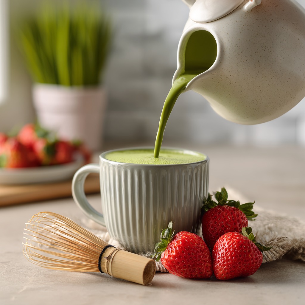 Strawberry Matcha Recipe