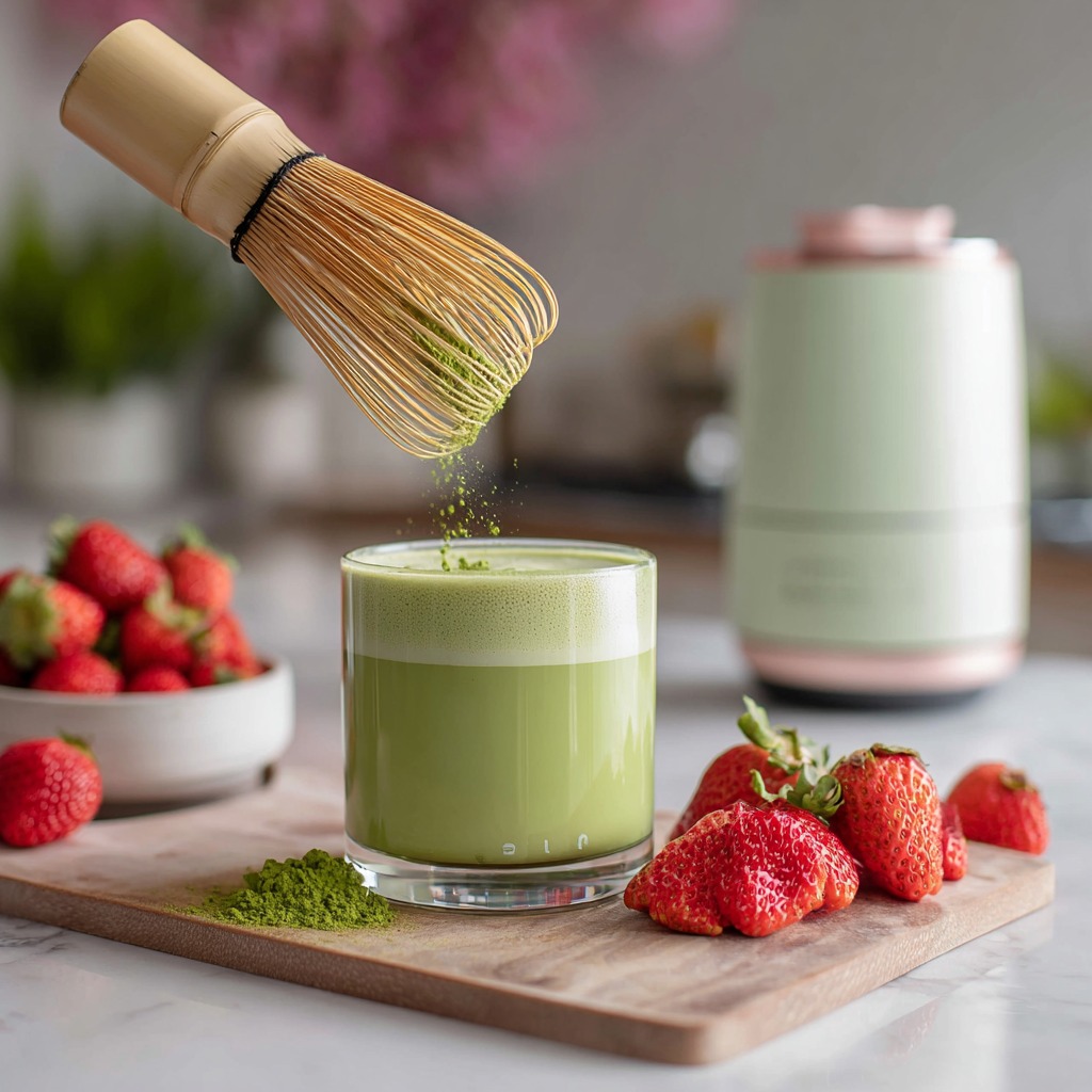 Strawberry Matcha Recipe