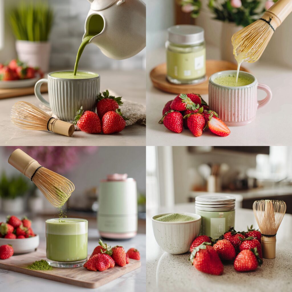 Strawberry Matcha Recipe