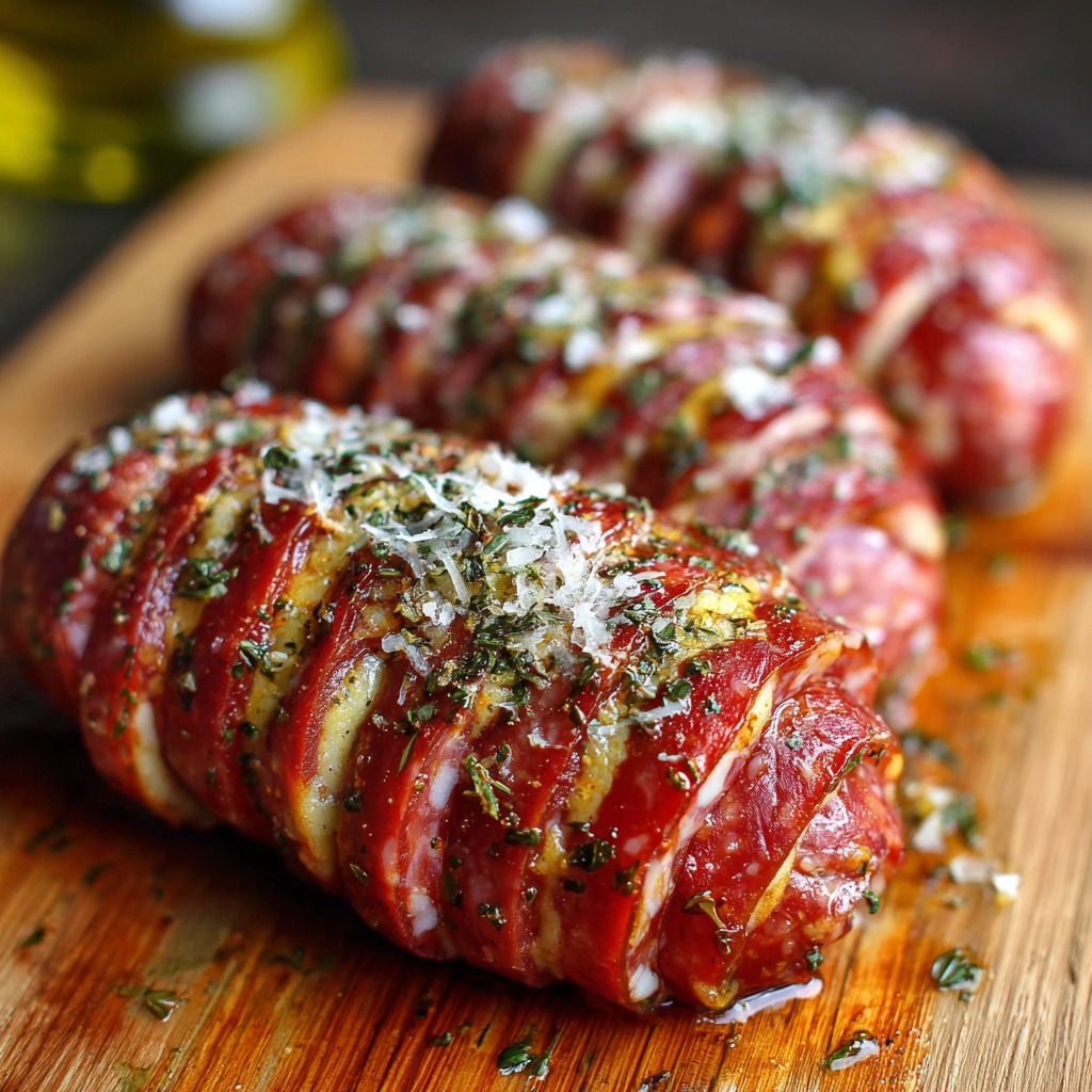Hasselback Salami Recipe​