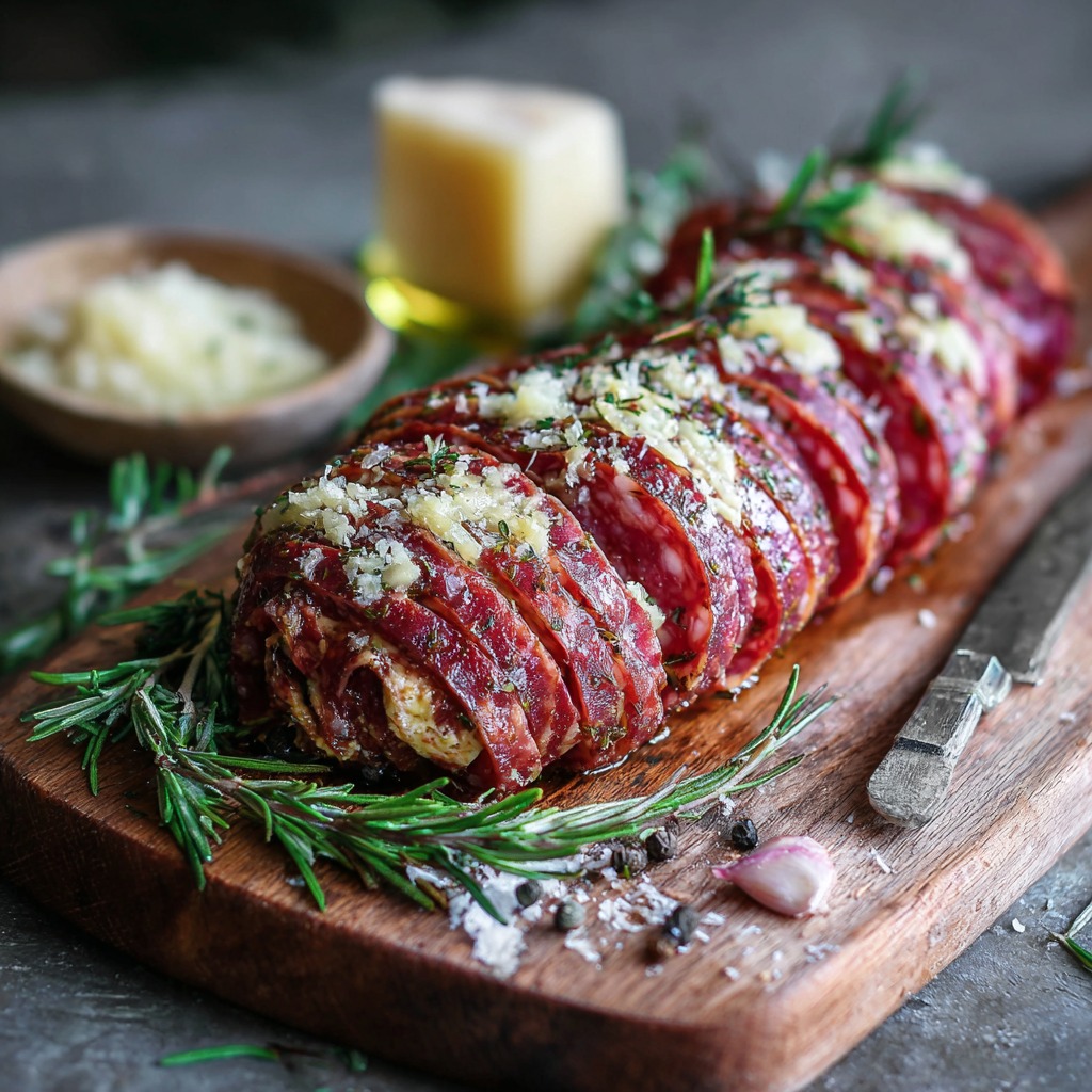 Hasselback Salami Recipe​