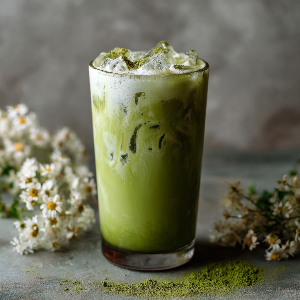 Iced Matcha Latte Recipe