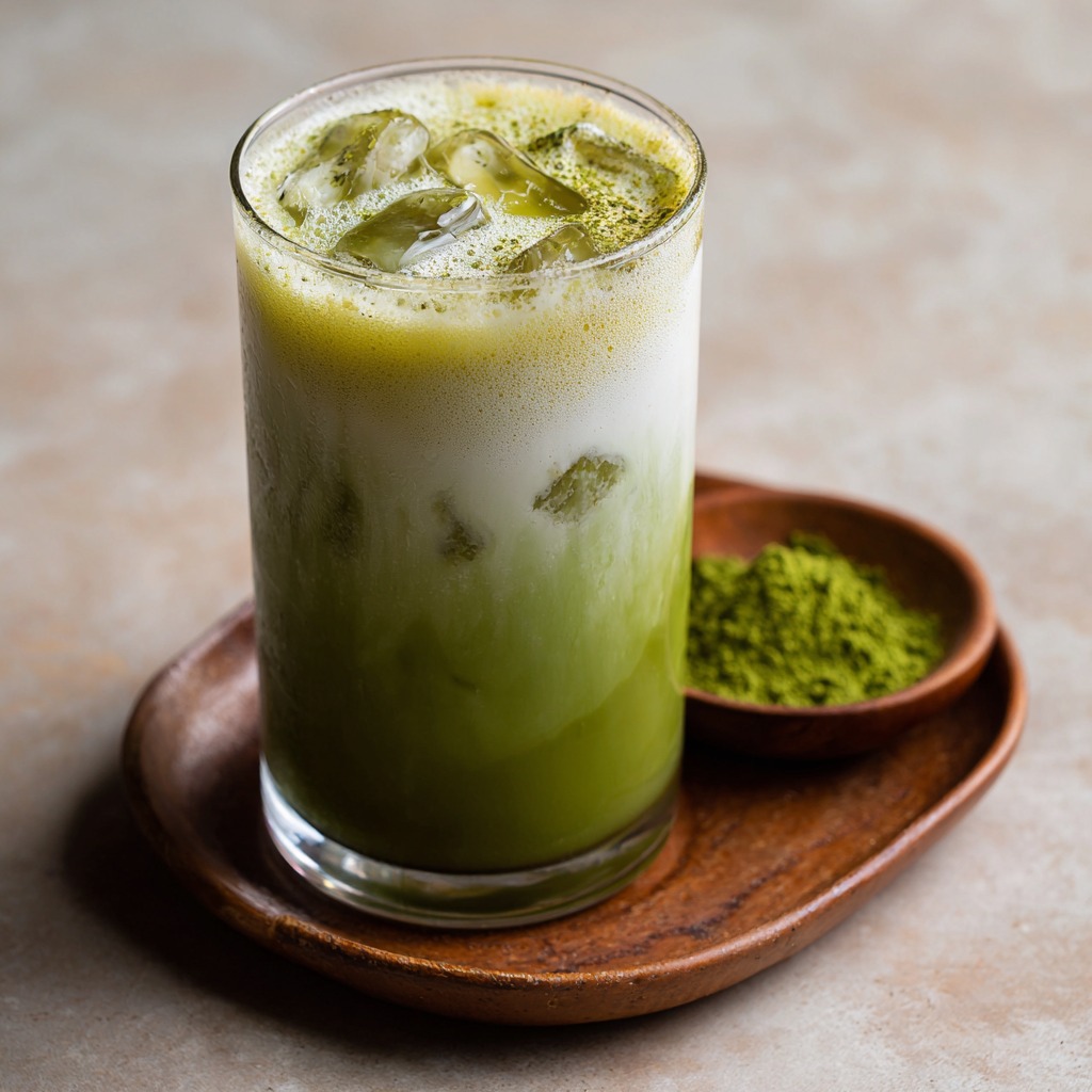 Iced Matcha Latte Recipe