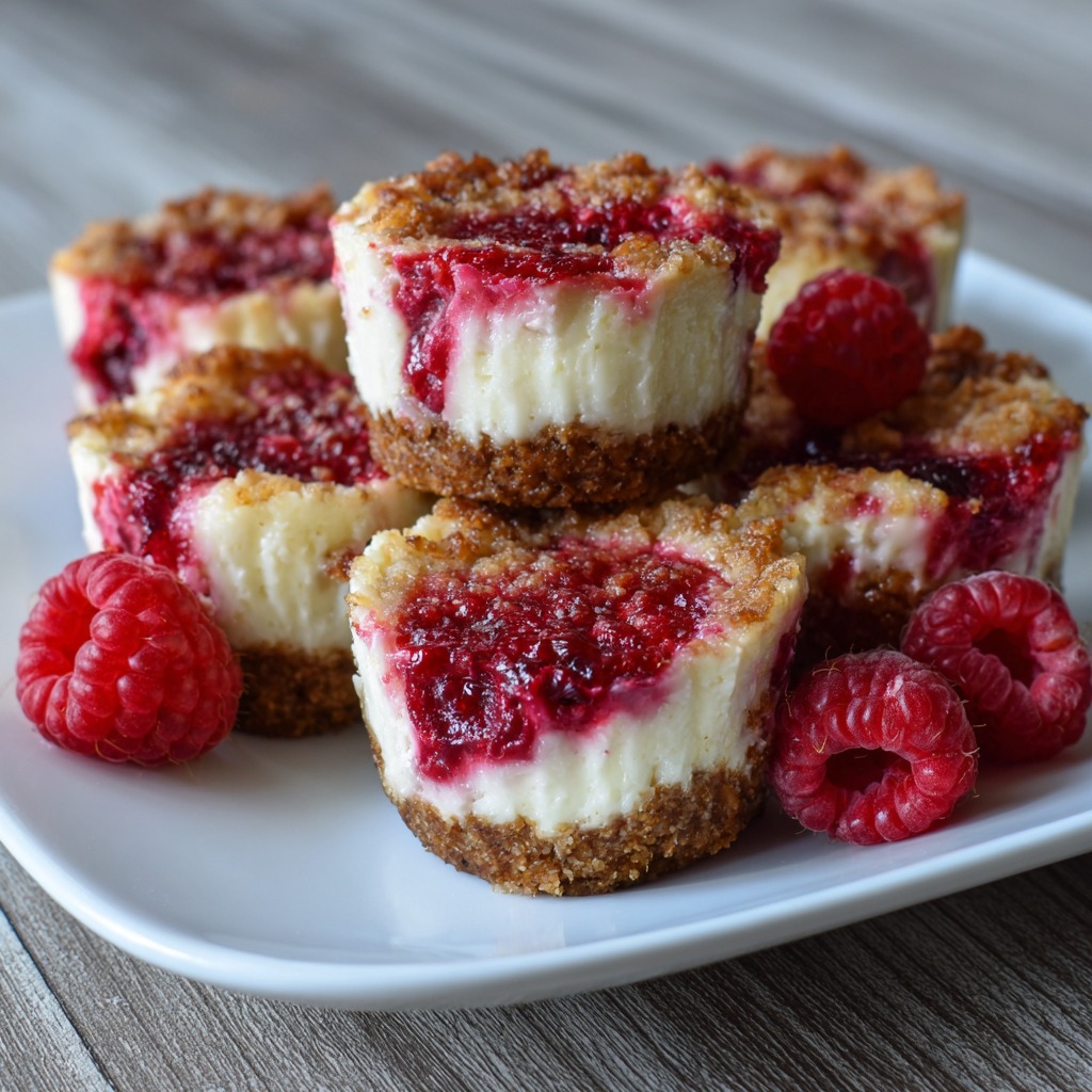 Keto Raspberry Cheesecake Bites
