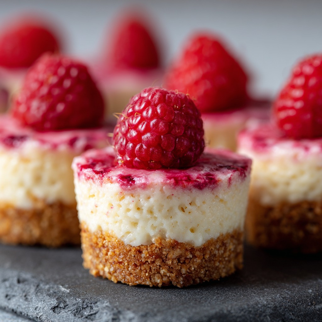 Keto Raspberry Cheesecake Bites