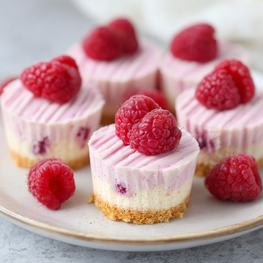 Keto Raspberry Cheesecake Bites