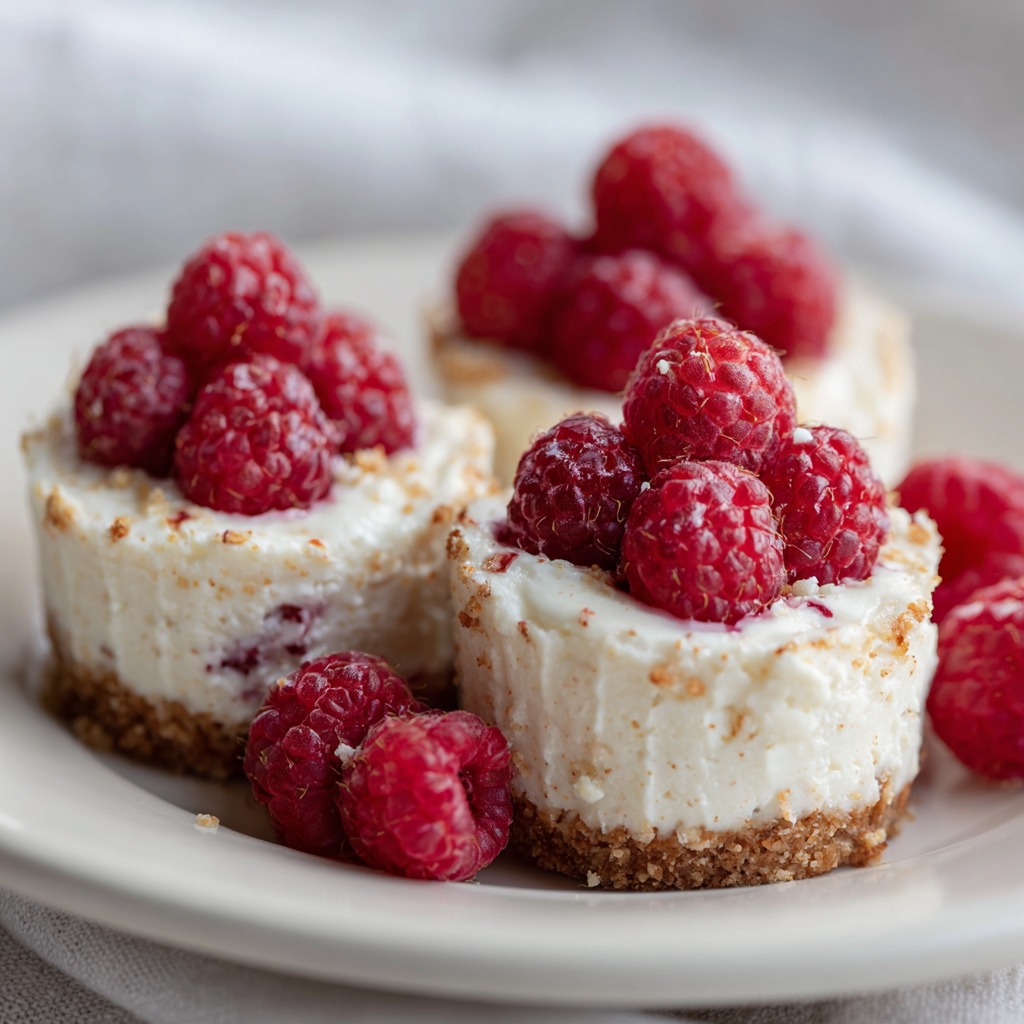 Keto Raspberry Cheesecake Bites