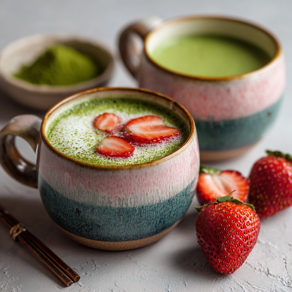 Strawberry Matcha Recipe