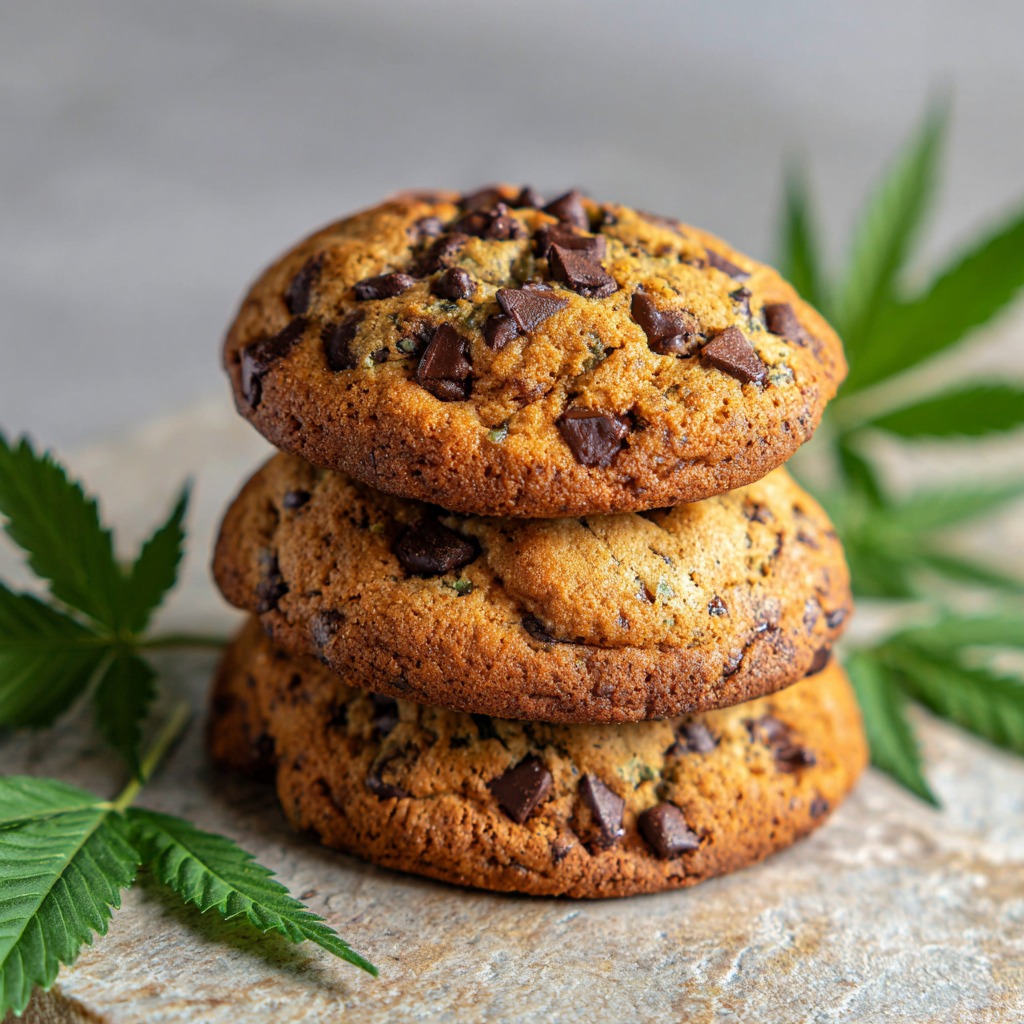 Cannabis Chocolate Chip Cookies