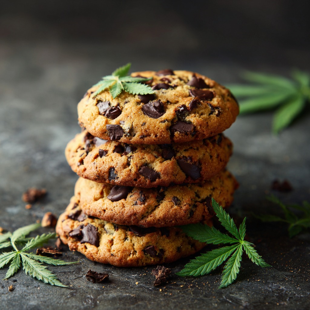 Cannabis Chocolate Chip Cookies