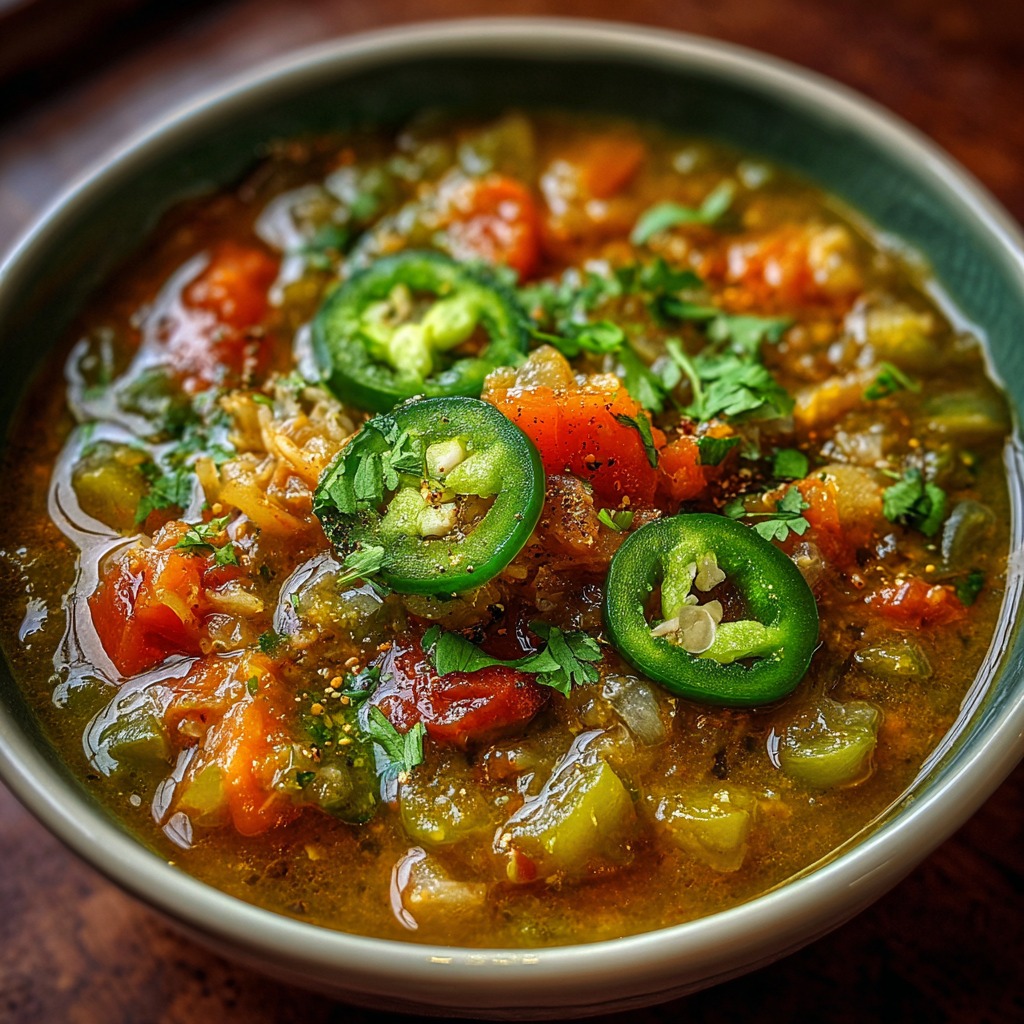 Chubby Green Chili Recipe