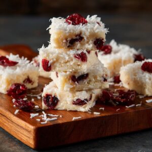 Coconut Cranberry Chews Recipe