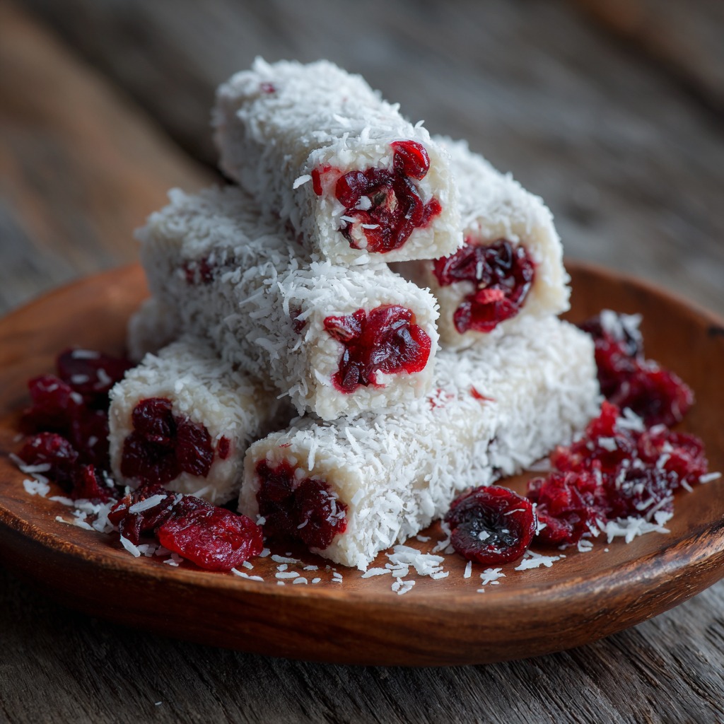Coconut Cranberry Chews Recipe