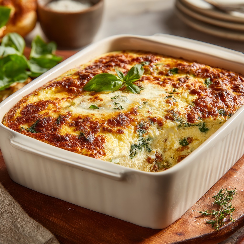 Bariatric Ricotta Bake Recipe