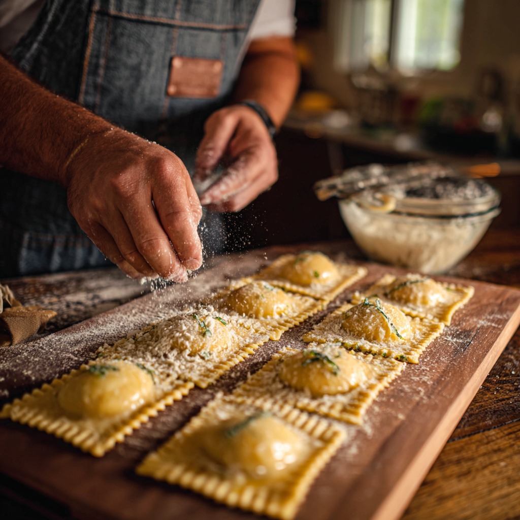sourdough ravioli recipe