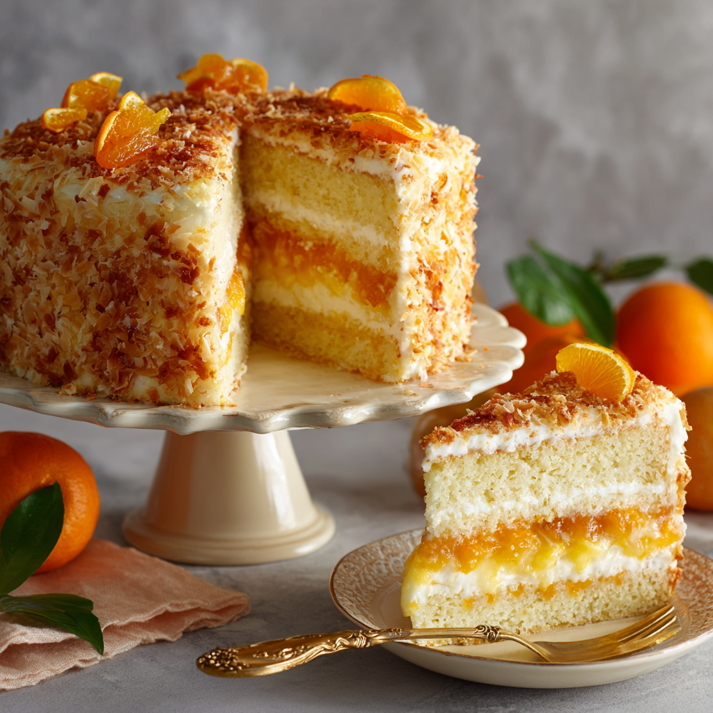 Ambrosia Cake Recipe