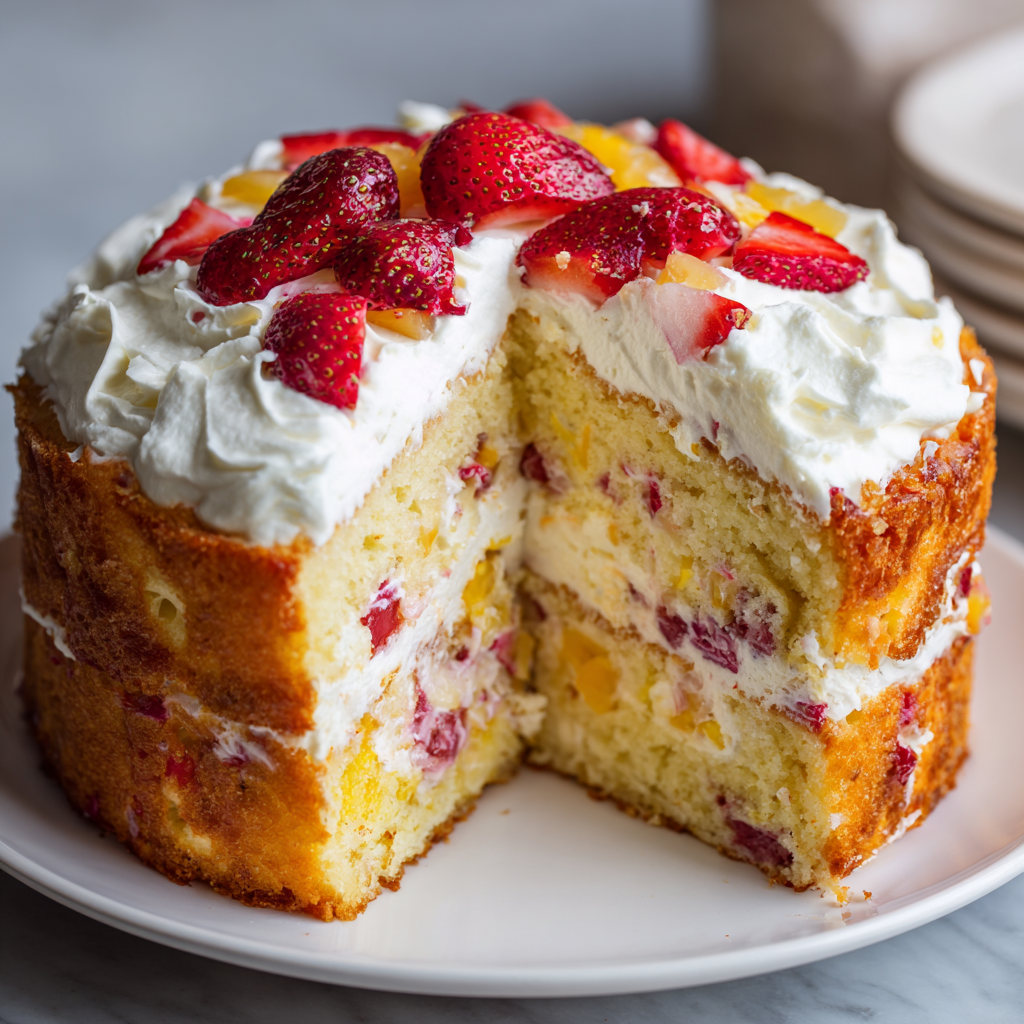 Ambrosia Cake Recipe