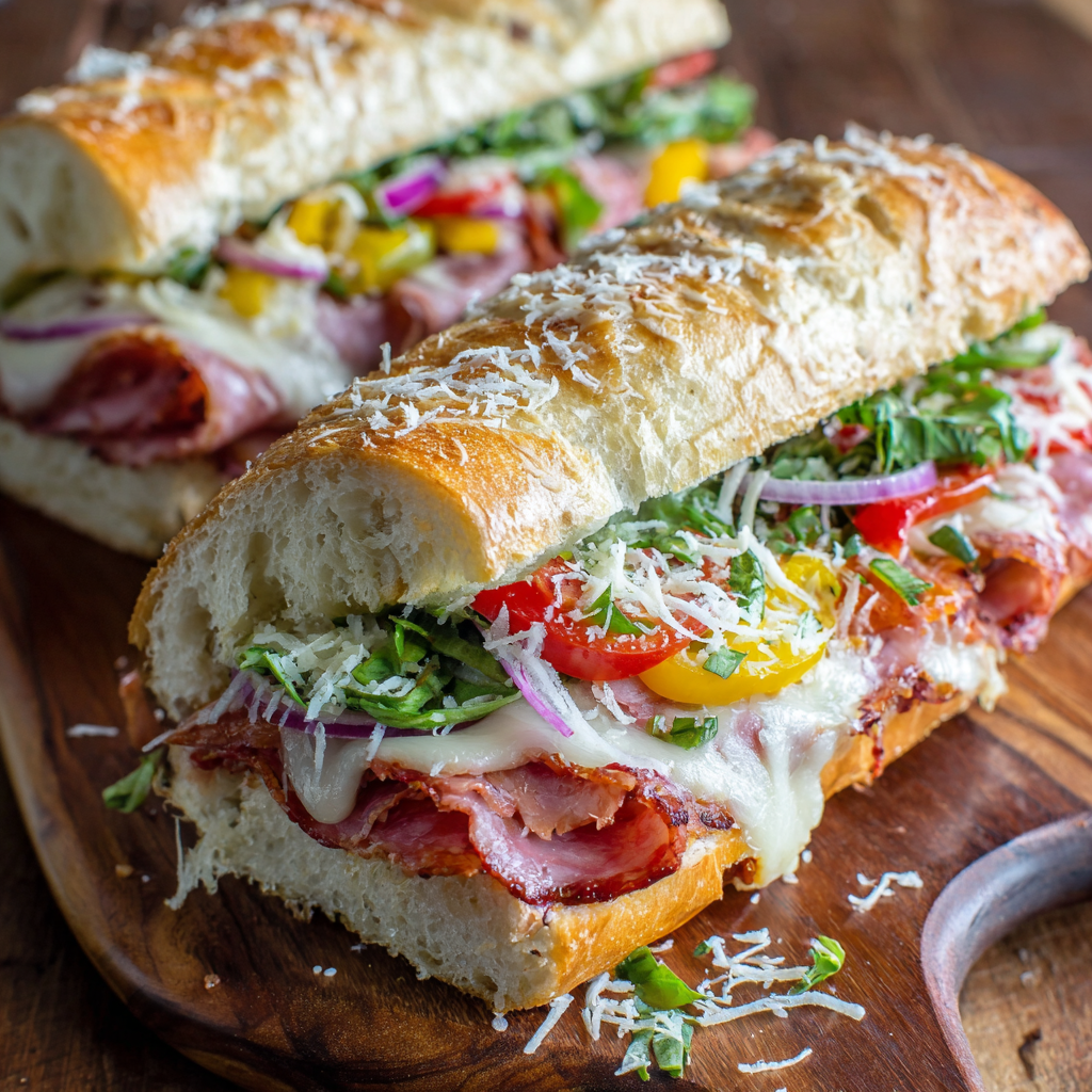 Baked Italian Sub Recipe