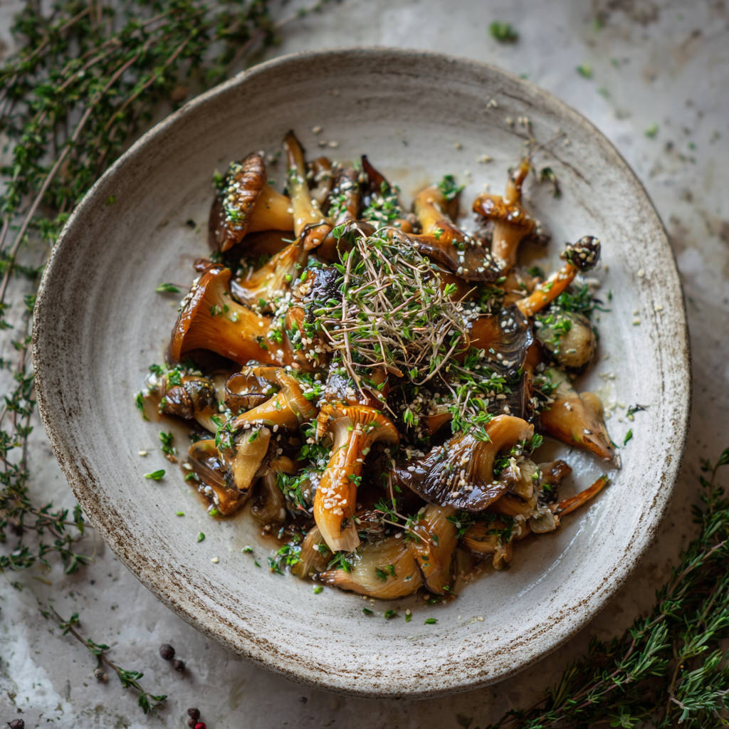 Beech Mushroom Recipe