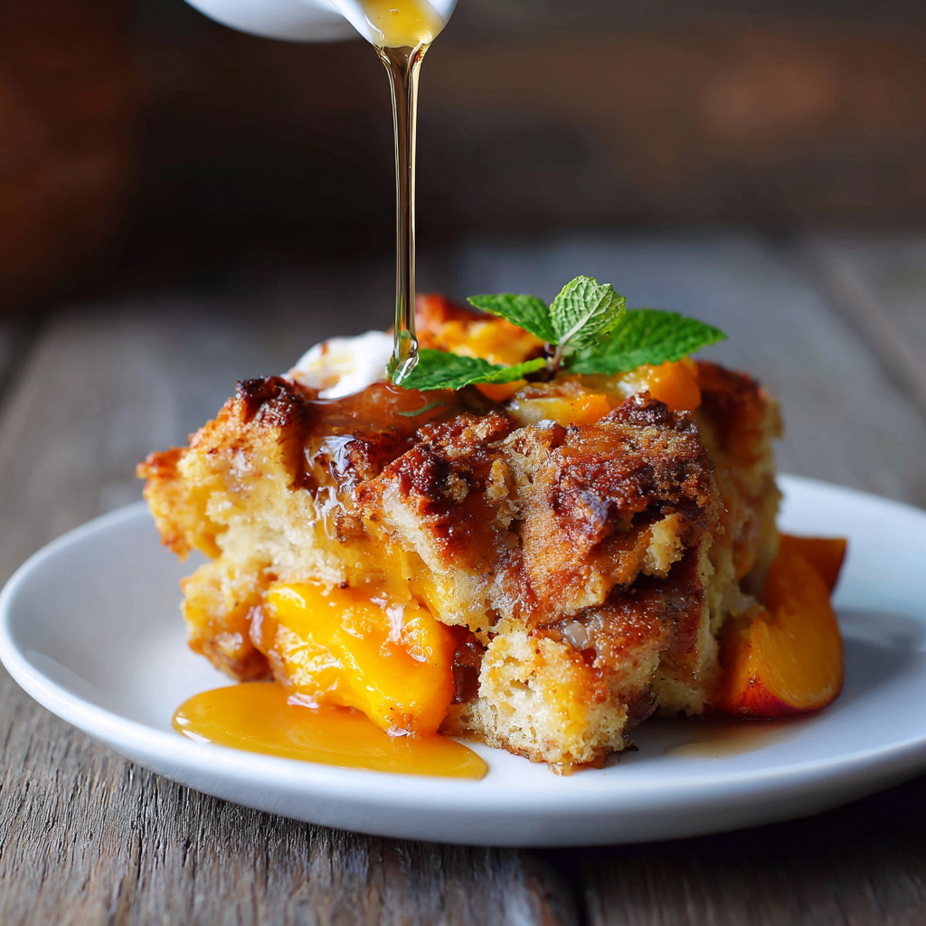 Bread Pudding Recipe With Peaches