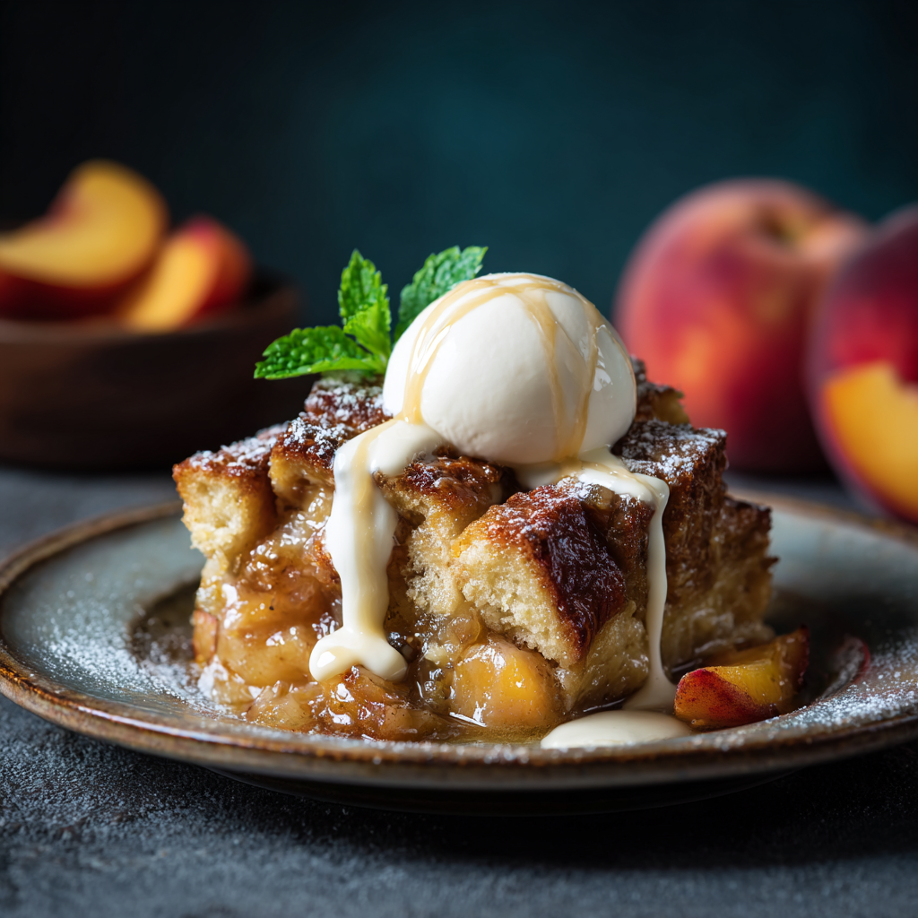 Bread Pudding Recipe With Peaches