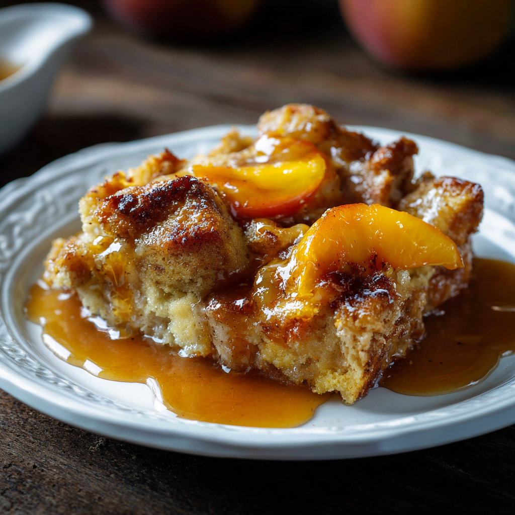 Bread Pudding Recipe With Peaches
