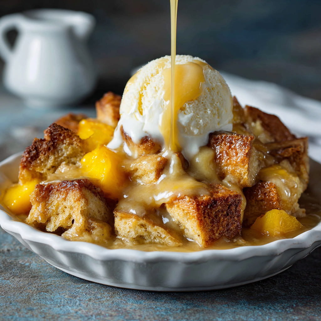 Bread Pudding Recipe With Peaches