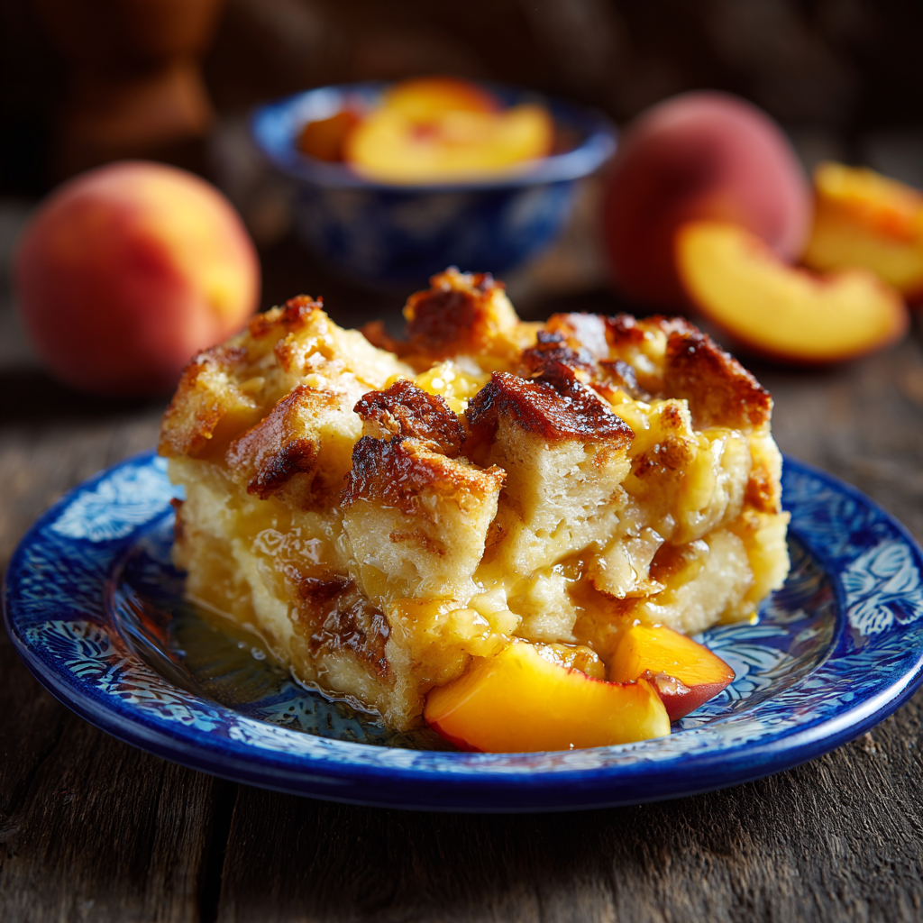 Bread Pudding Recipe With Peaches