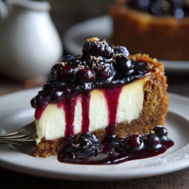 Huckleberry Cheesecake Recipe