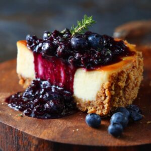 Huckleberry Cheesecake Recipe