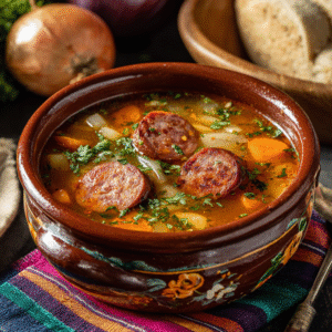 Sopa De Salchichon Recipe - Dish Bloom
