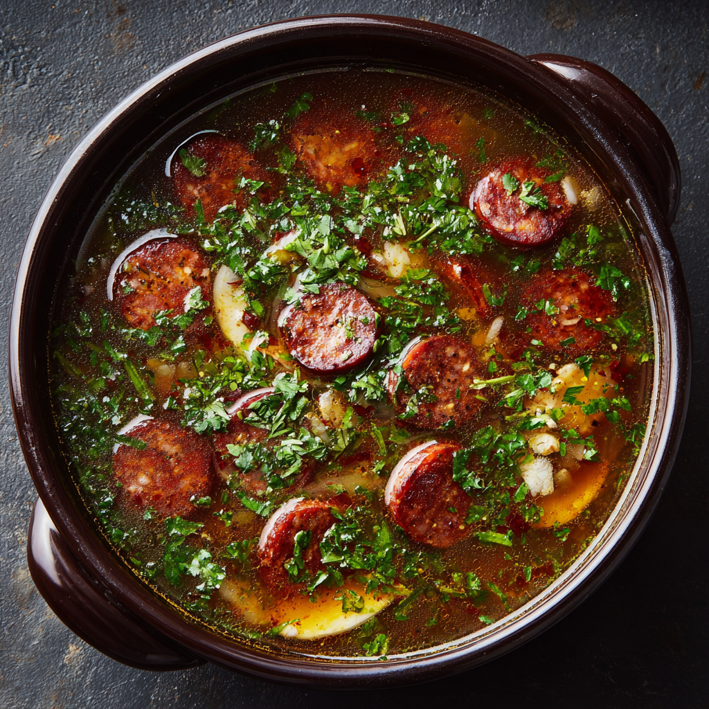 Sopa De Salchichon Recipe