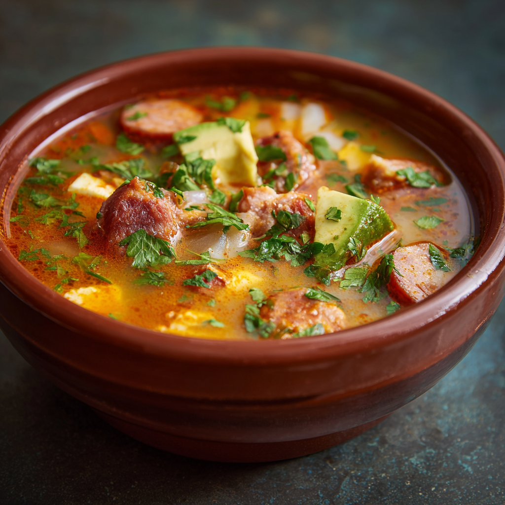 Sopa De Salchichon Recipe