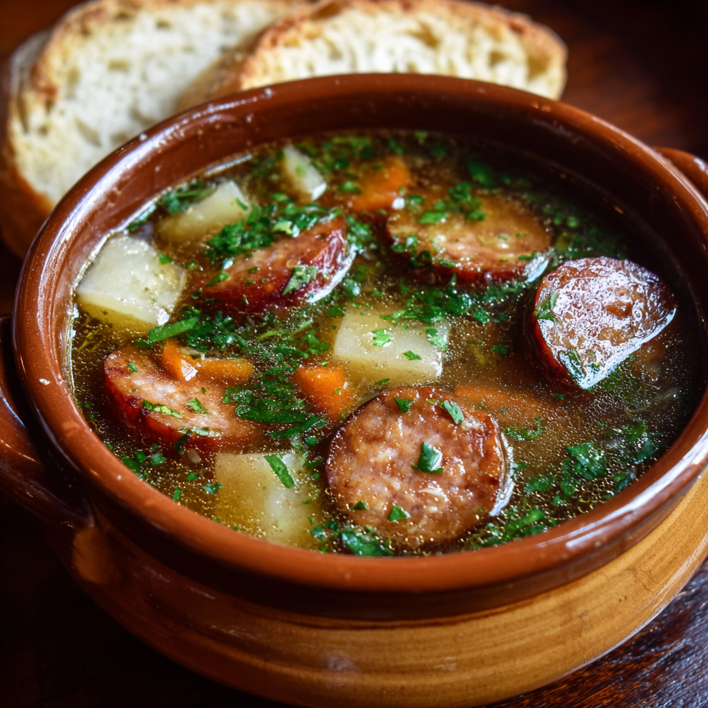 Sopa De Salchichon Recipe