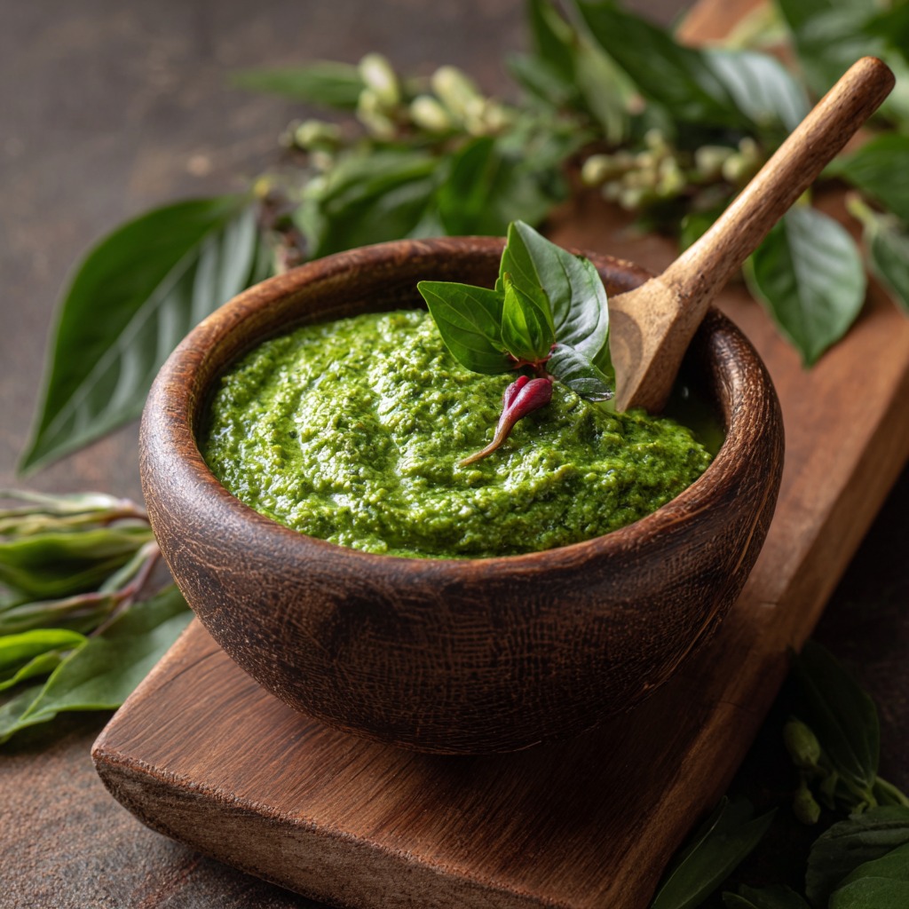 Thai Basil Pesto Sauce Recipe