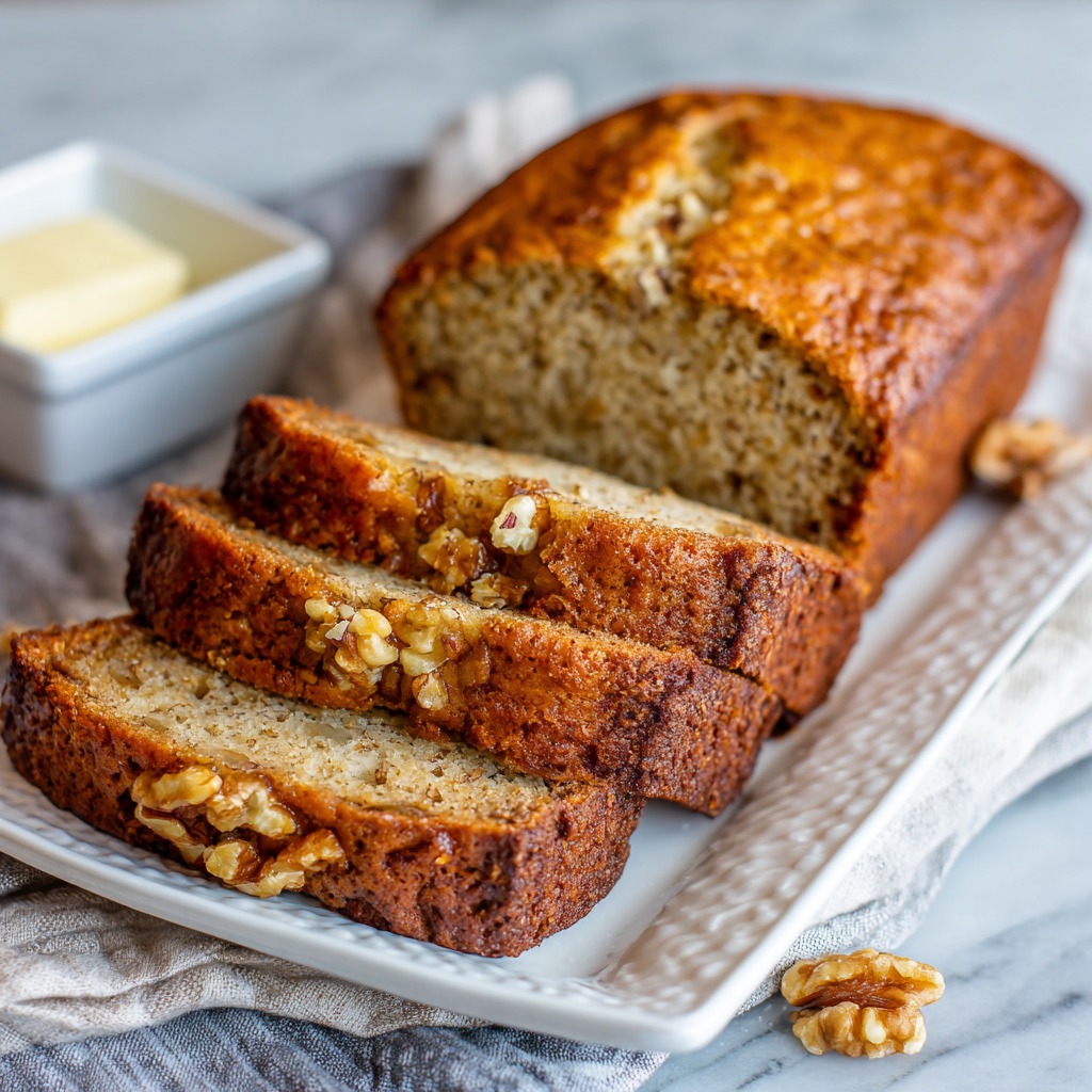 Amish Banana Nut Bread Recipe