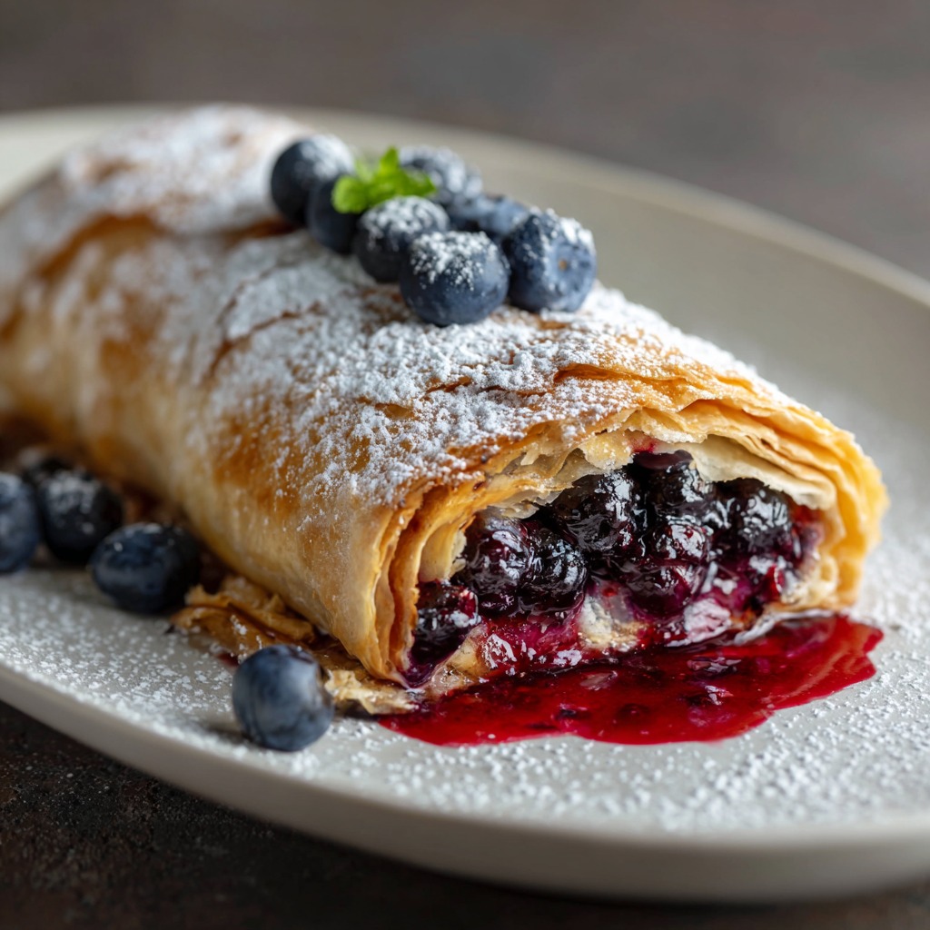 Blueberry Strudel Recipe