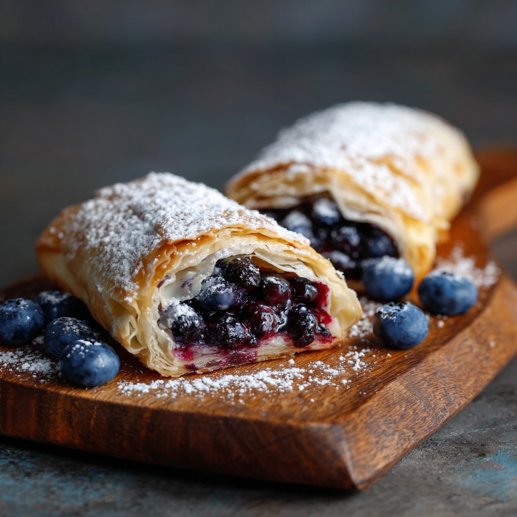 Blueberry Strudel Recipe