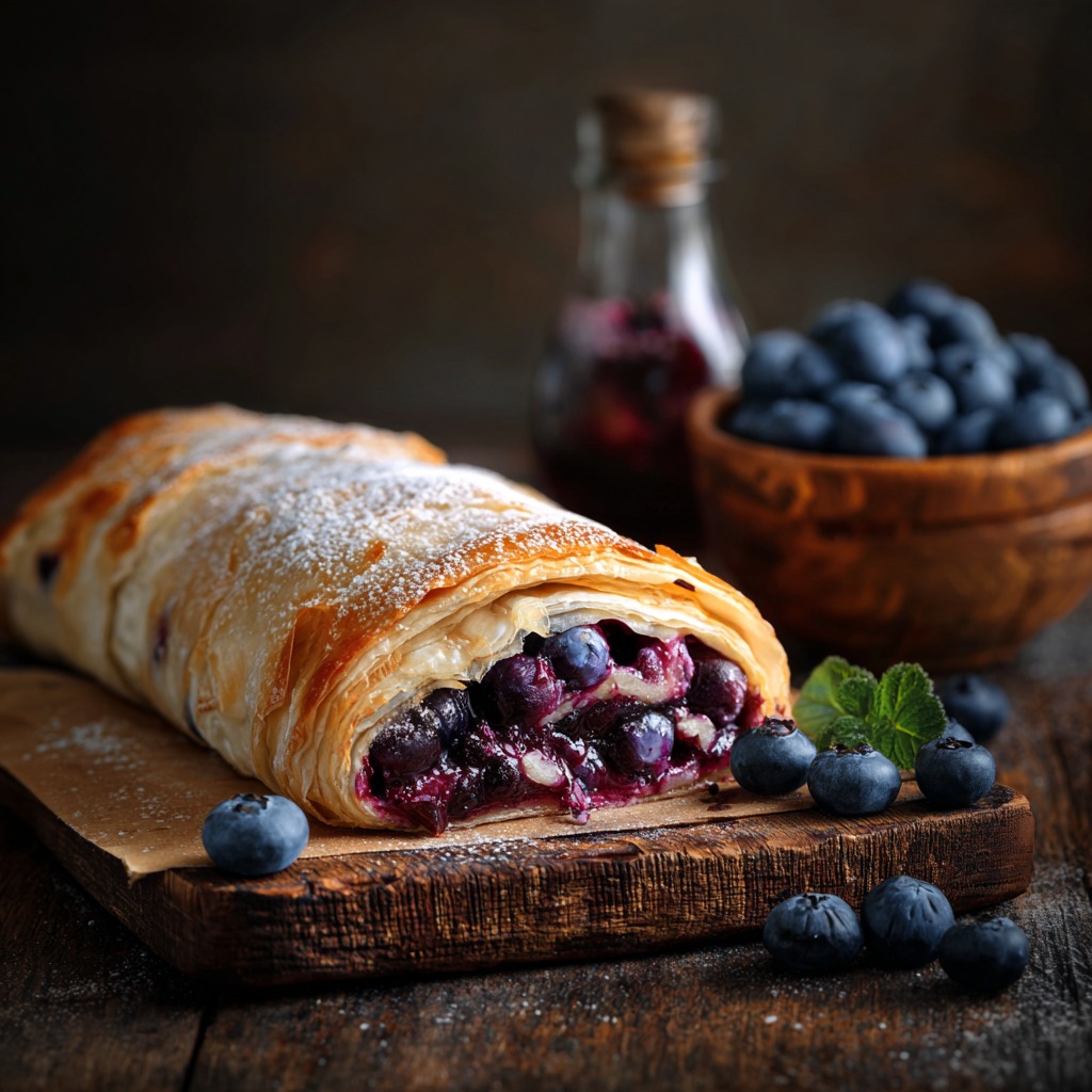 Blueberry Strudel Recipe