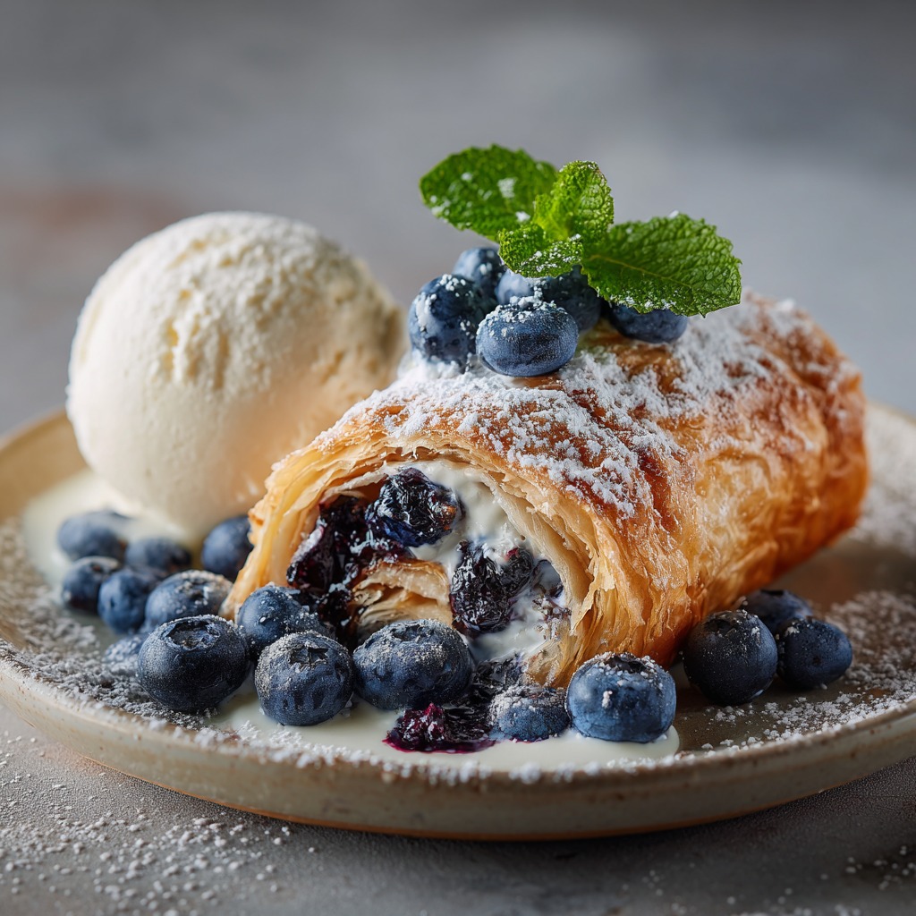 Blueberry Strudel Recipe