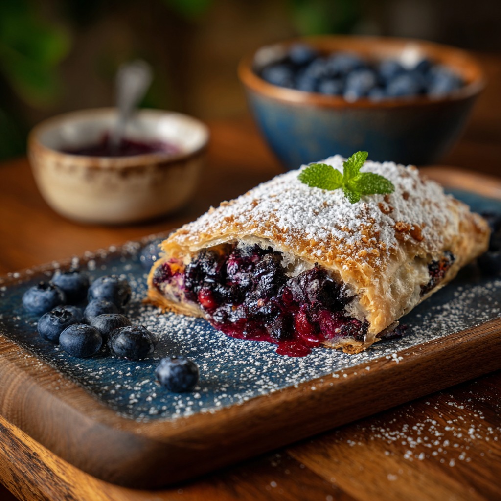 Blueberry Strudel Recipe