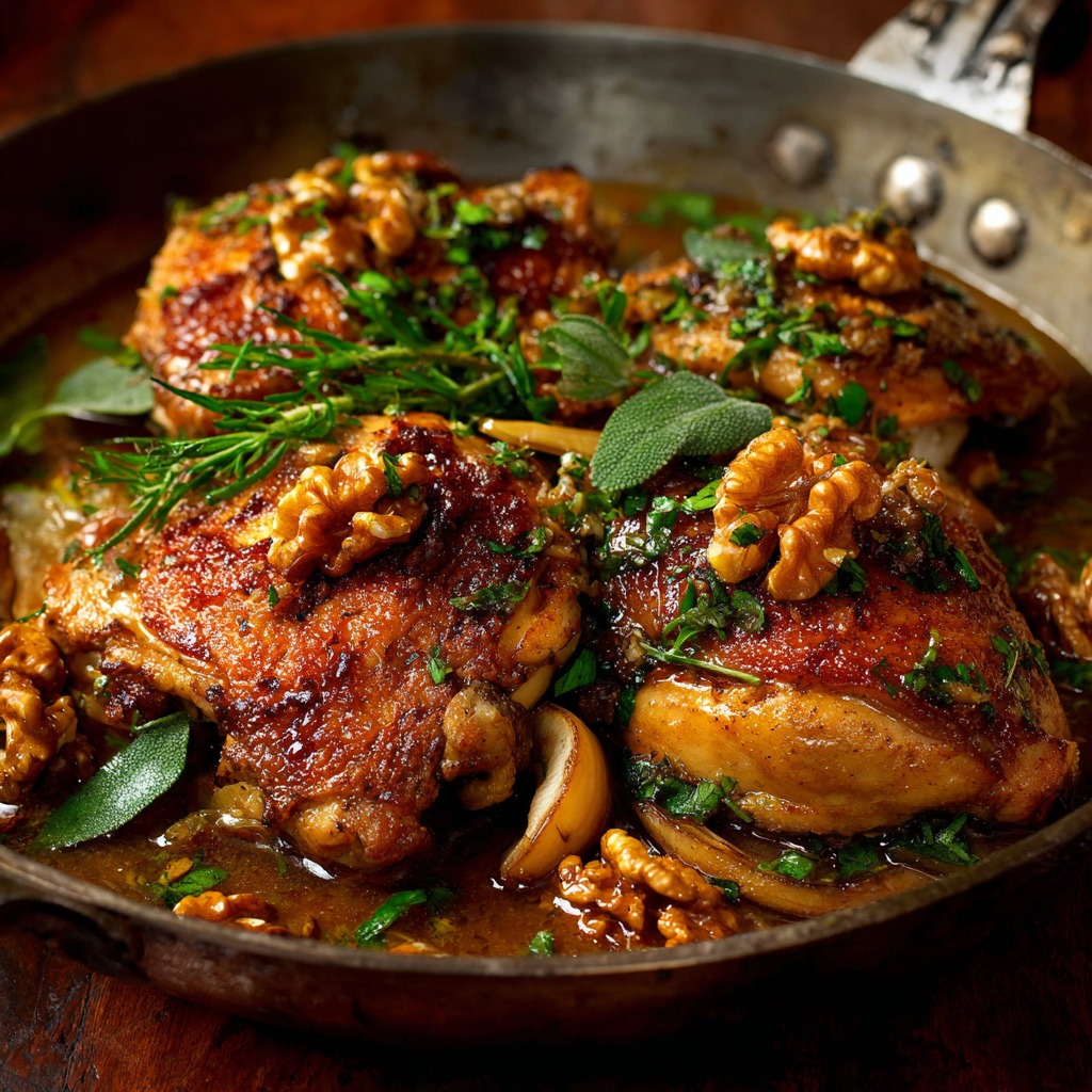 Chicken With Walnuts Recipe