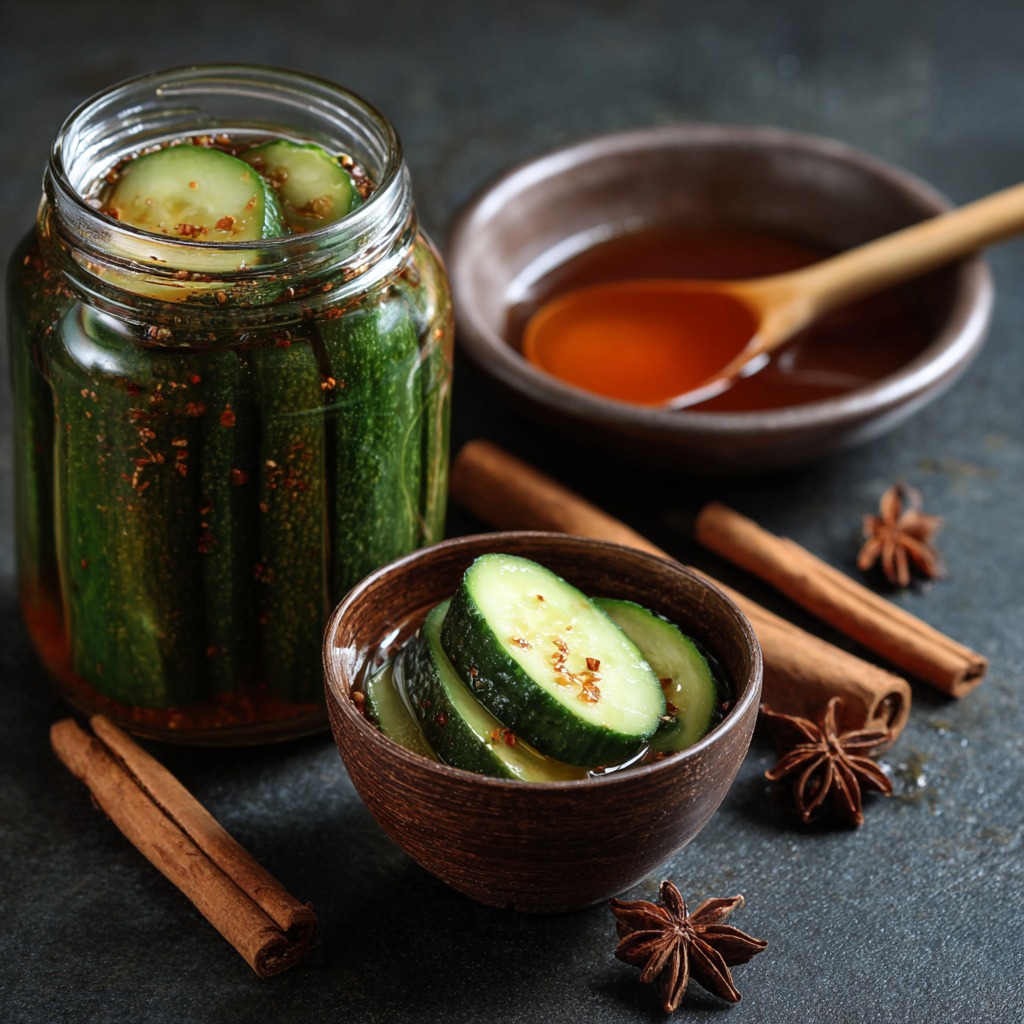 Cinnamon Cucumber Pickle Recipe
