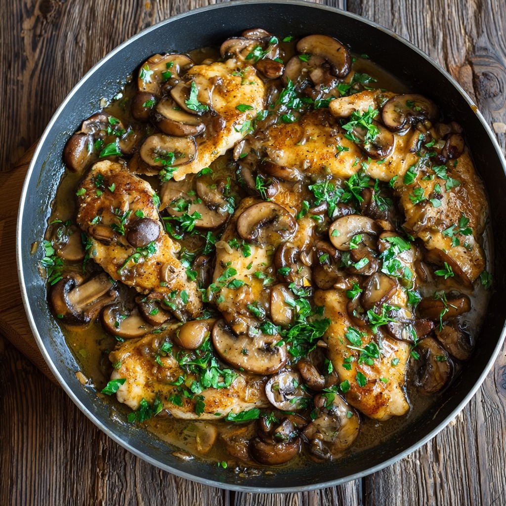 Gluten Free Chicken Marsala Recipe