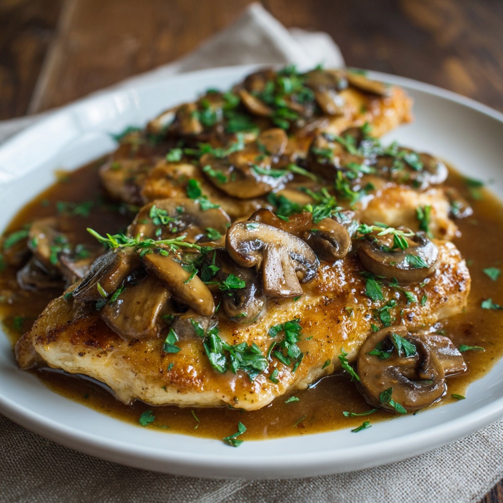 Gluten Free Chicken Marsala Recipe