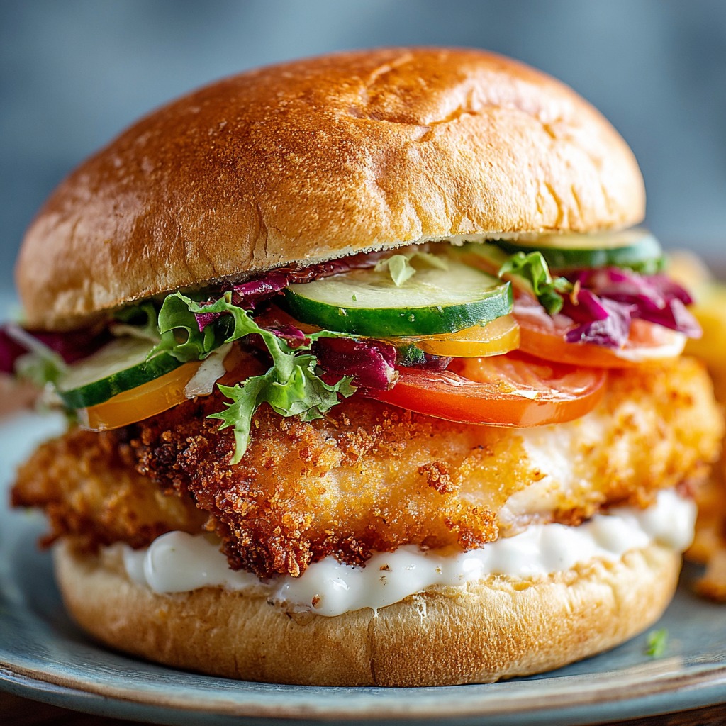Air Fryer Fish Sandwich​